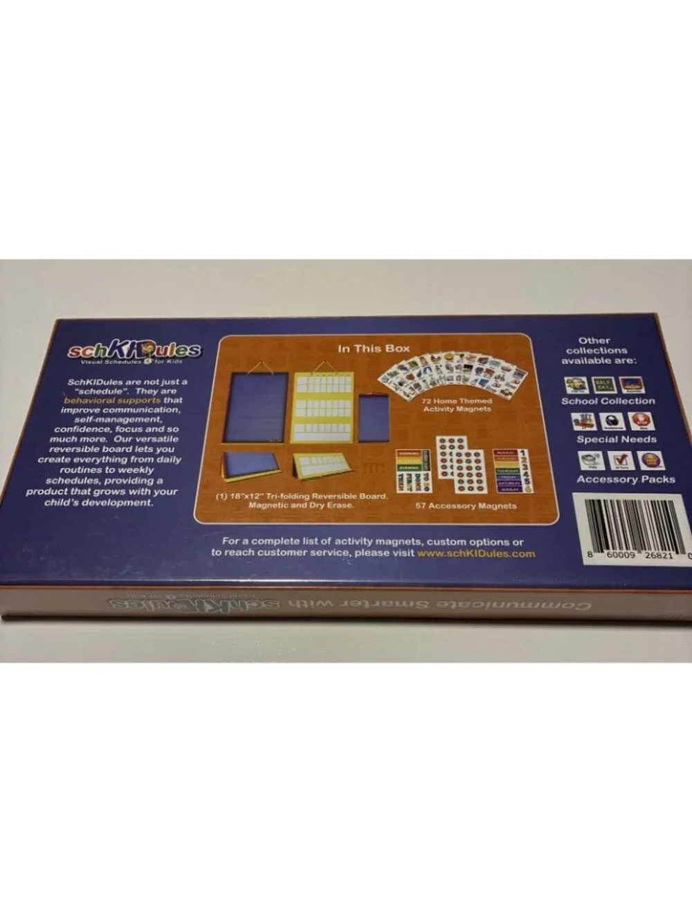 SchKIDules Visual Schedule for Kids Home Bundle Board Daily Calendar New ADHD